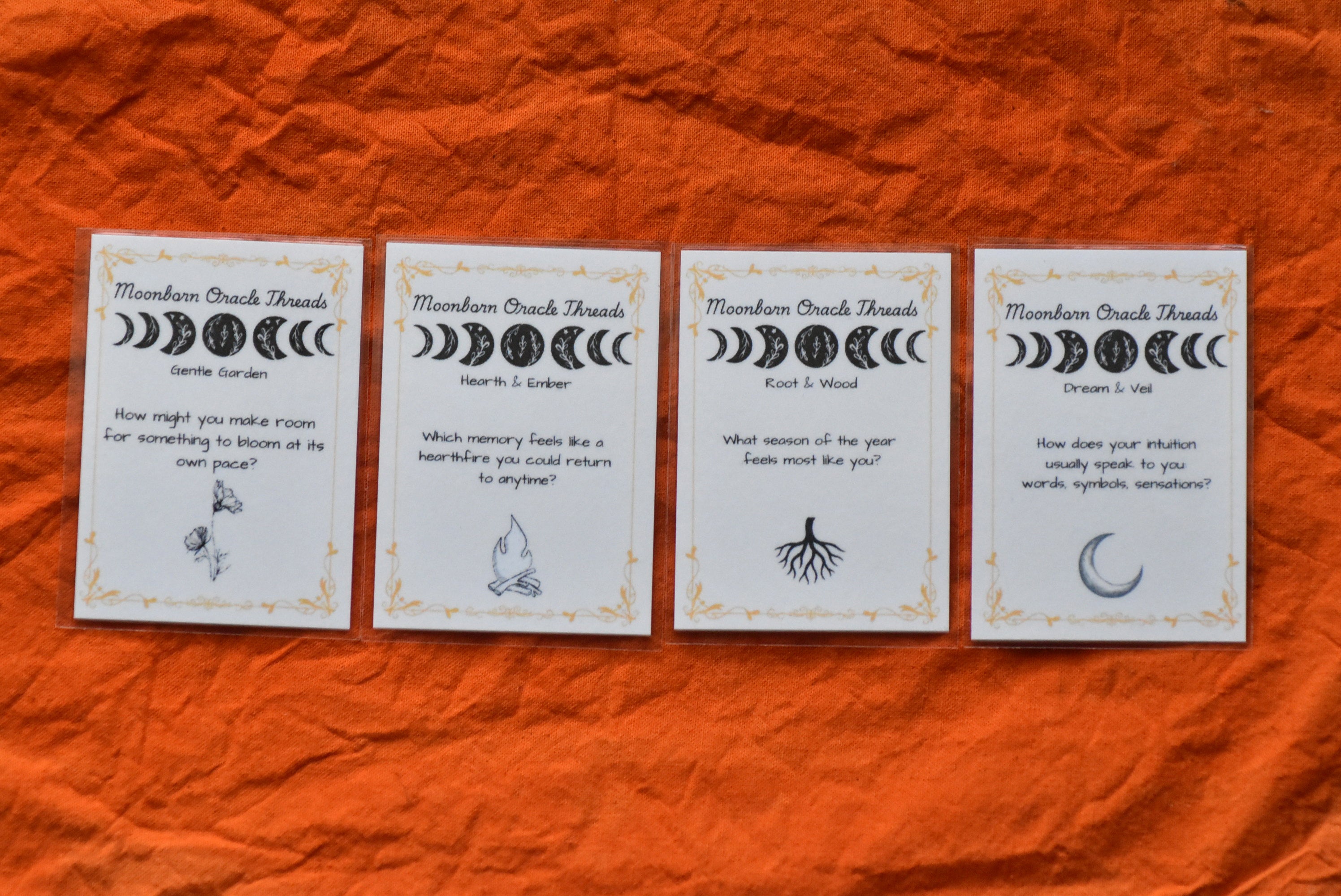 Moonborn Oracle Thread – Reflection Card Set