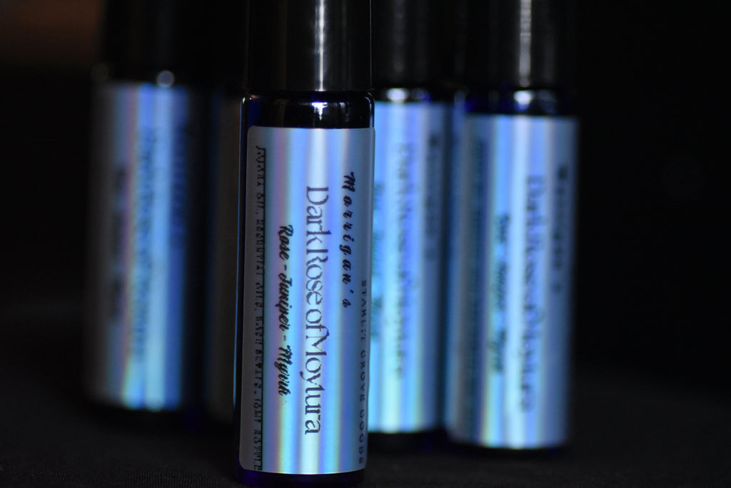 The Morrigan's 'Dark Rose of Moytura' - Concentrated Scent Roll on