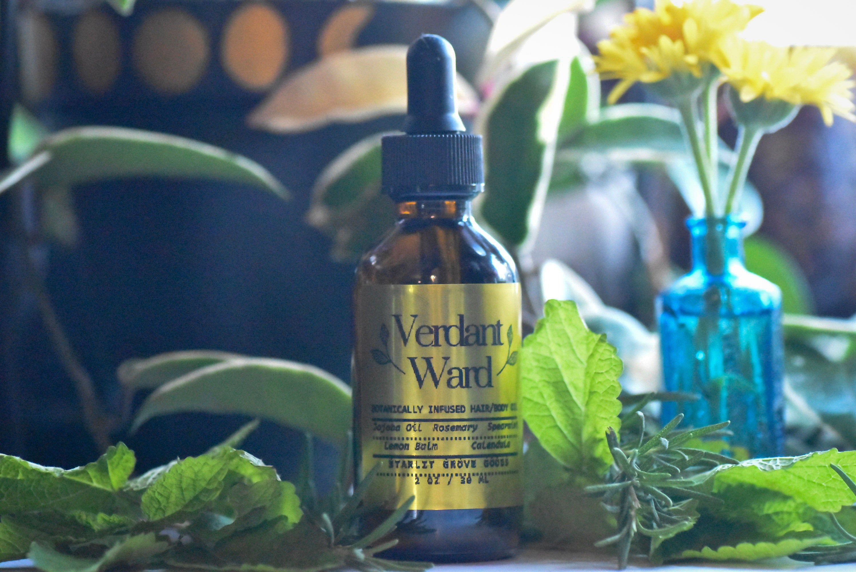'Verdant Ward' Hair and Body Oil - 60 day infusion process!