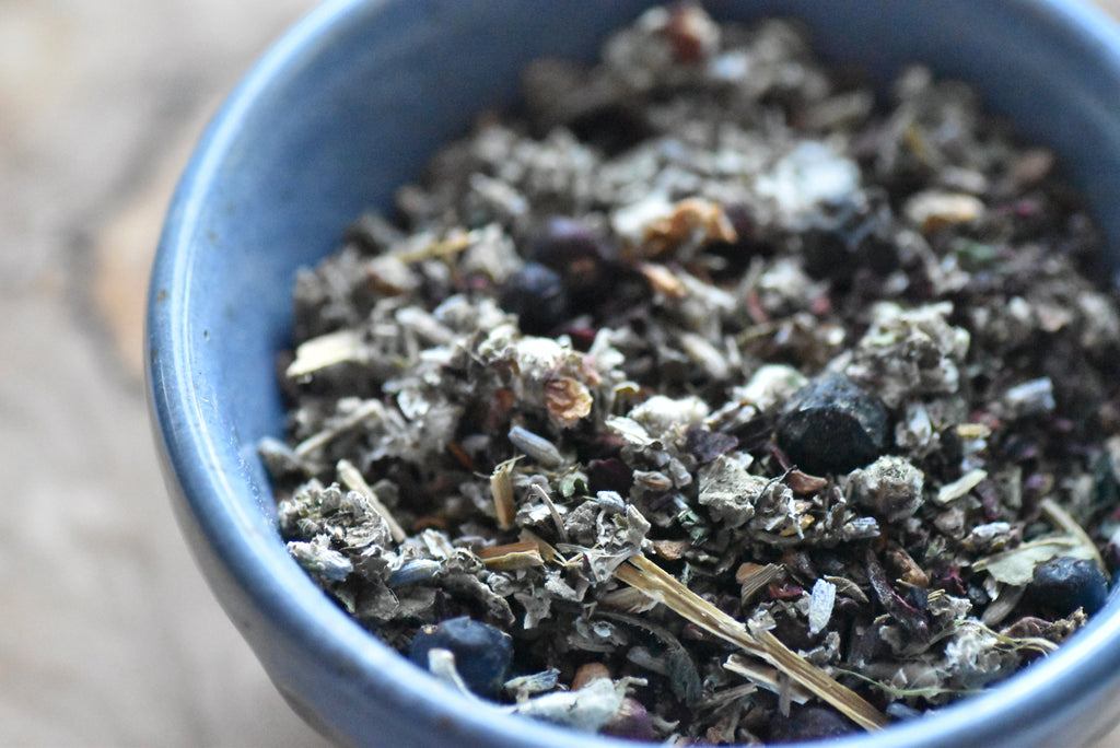 Dark Bloom of Persephone - Olympus Herbarium Collection - Mythology Inspired Tea Blend