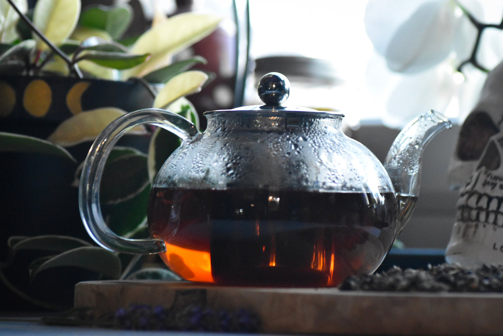 Dark Bloom of Persephone - Olympus Herbarium Collection - Mythology Inspired Tea Blend