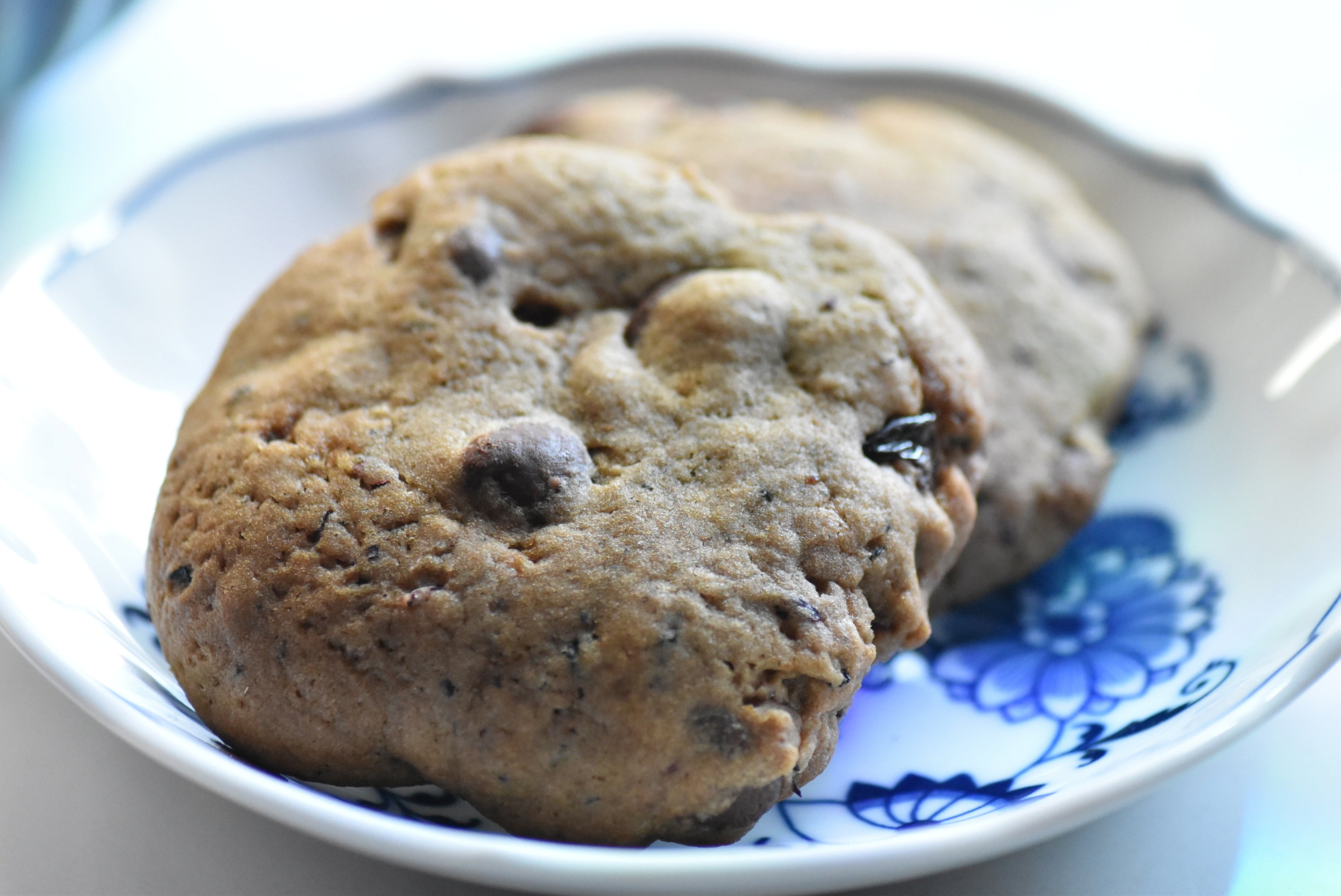 Dark Chocolate Cherry Hibiscus Tea Cookie